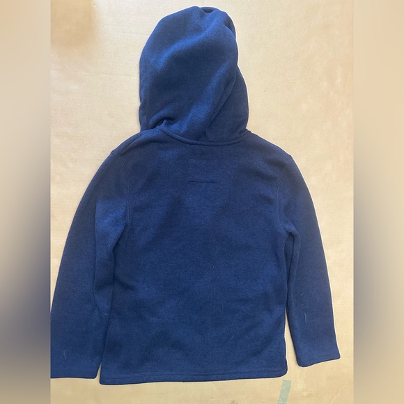 Cat & Jack Blue/Black Full Zip Hooded Jacket Size S (6/7) - Picture 2 of 3